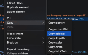 Using CSS Selectors to Insert Snippets Anywhere - WPCode