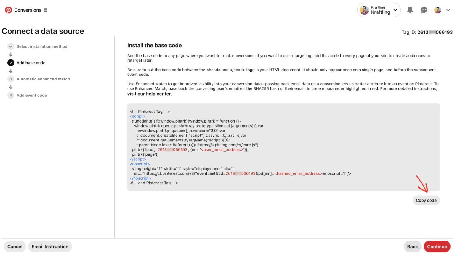 How To Add A Pinterest Tag To WordPress (For Free)