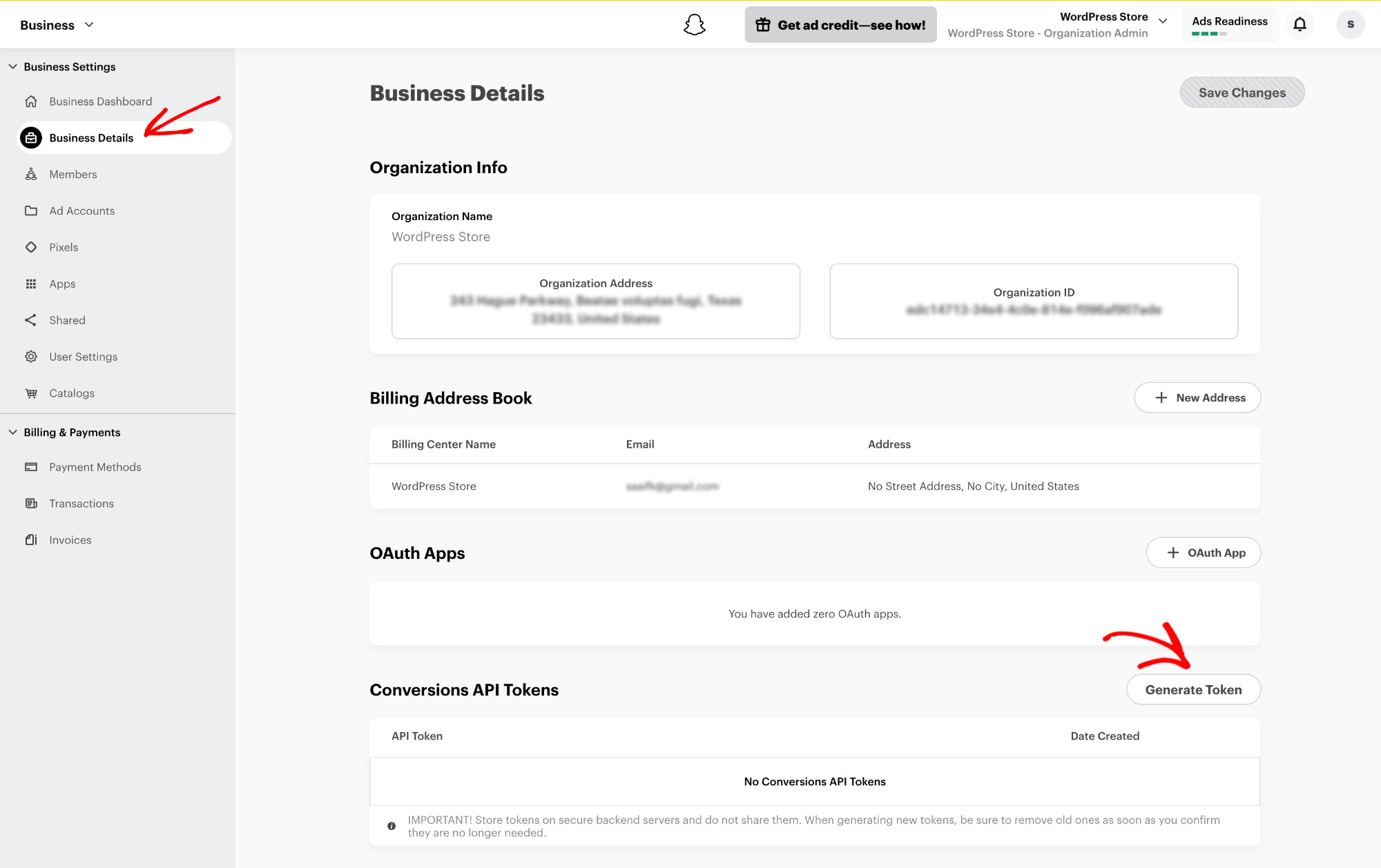 How To Add Snapchat Pixel To WordPress: add Snapchat Pixel using Conversion Pixel step 4-2