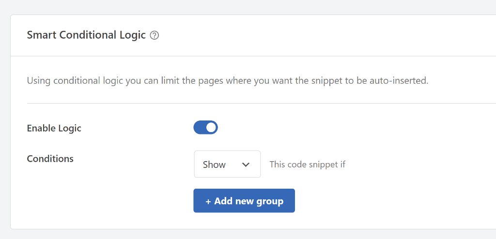 Add new group logic