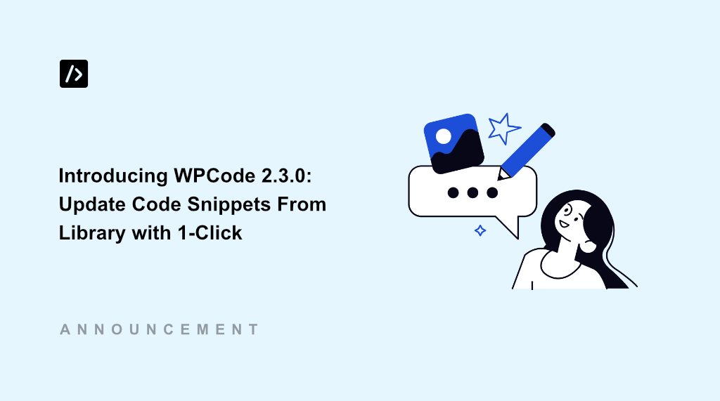 Introducing WPCode 2.3.0 – Update Code Snippets From Library with 1-Click