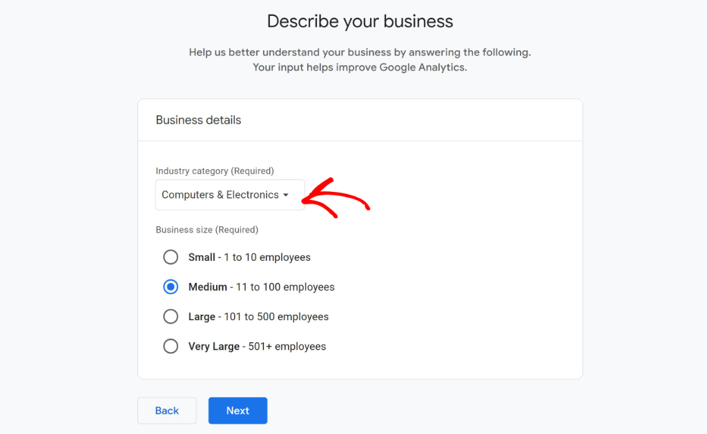 Describe your business in GA