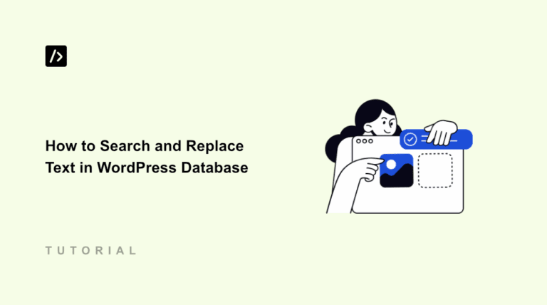 How to Search and Replace Text in WordPress Database