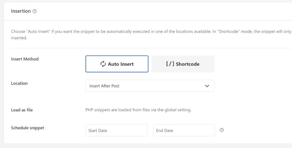 Auto insert author bio after post