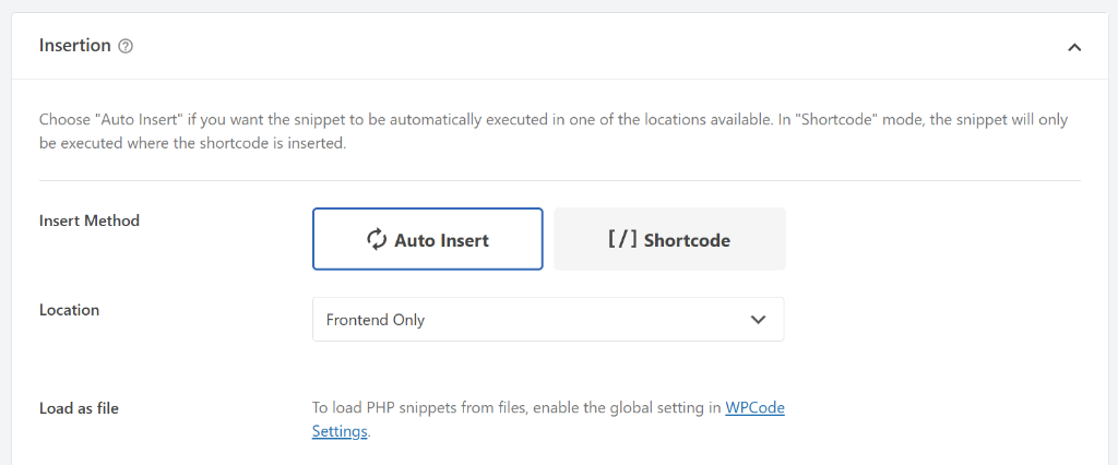 View insert method for 404 redirect snippet