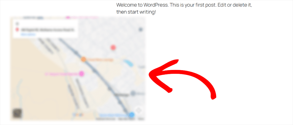 wpcode html snippet add google maps
