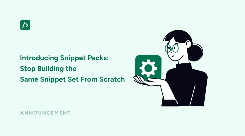 Introducing Snippet Packs in WPCode 2.3.7: Stop Building the Same Snippet Set From Scratch