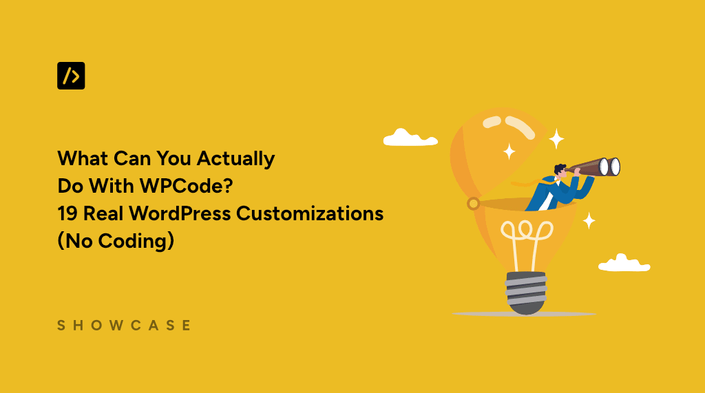 What Can You Actually Do With WPCode? 19 WordPress Tasks That Used to Need a Developer